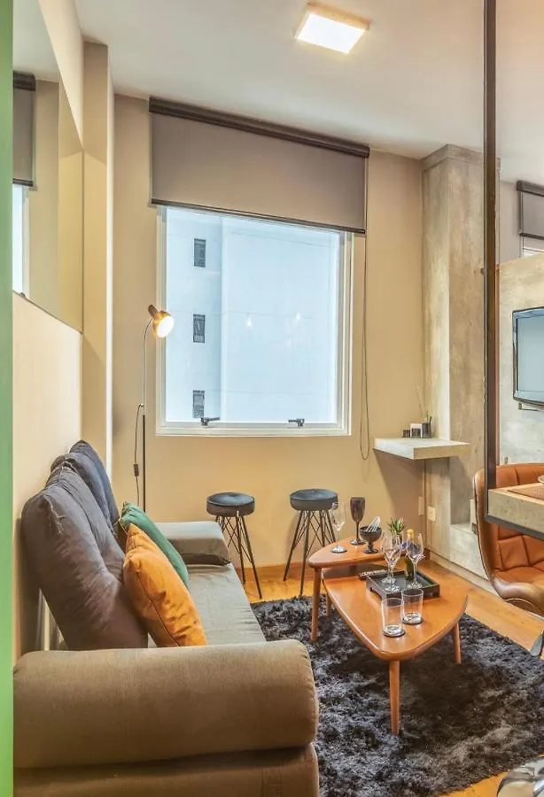 806 - Rentaqui - Flat Studio Bela Cintra Elegance - Consolacao São Paulo Apartament